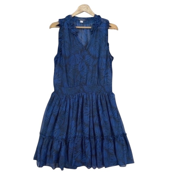 🌹TOMMY HILFIGER RUFFLED MINI DRESS - Picture 1 of 11